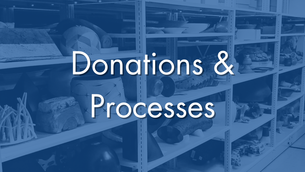 About Donations & Processes (Click Here)