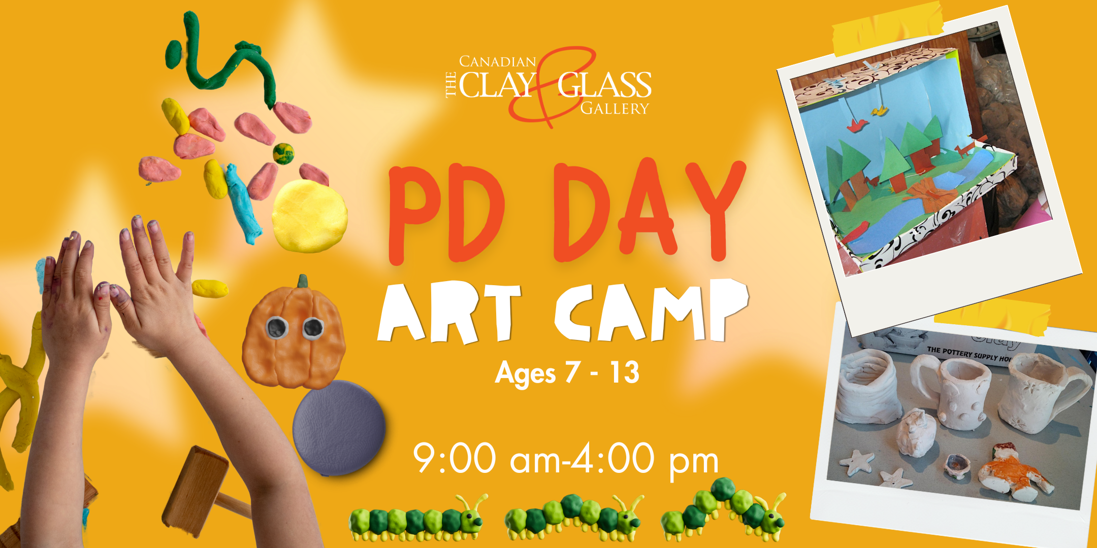 PD Day Art Camp (Age 7-13)