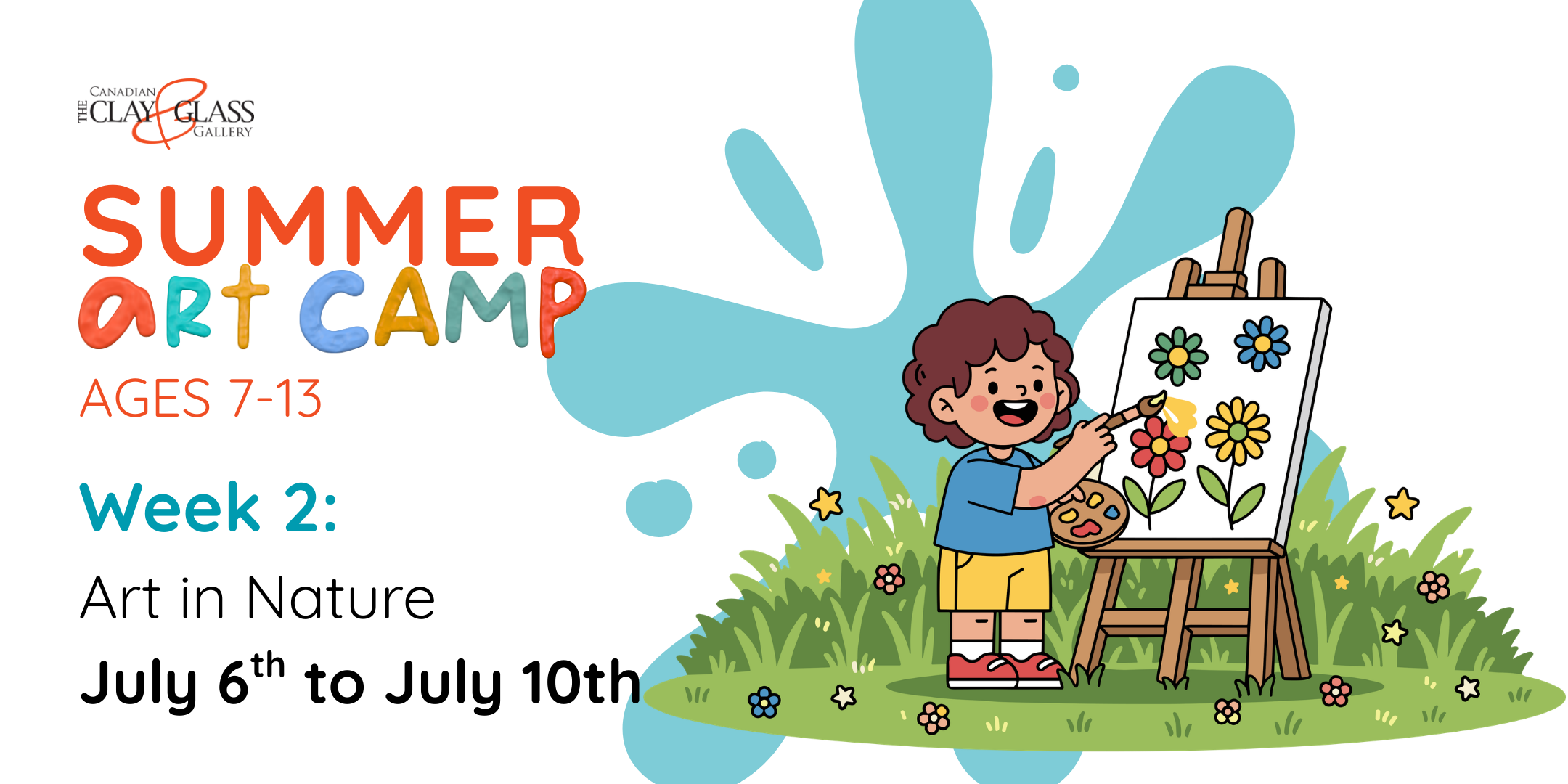 Summer Art Camp Week 2: Art in Nature