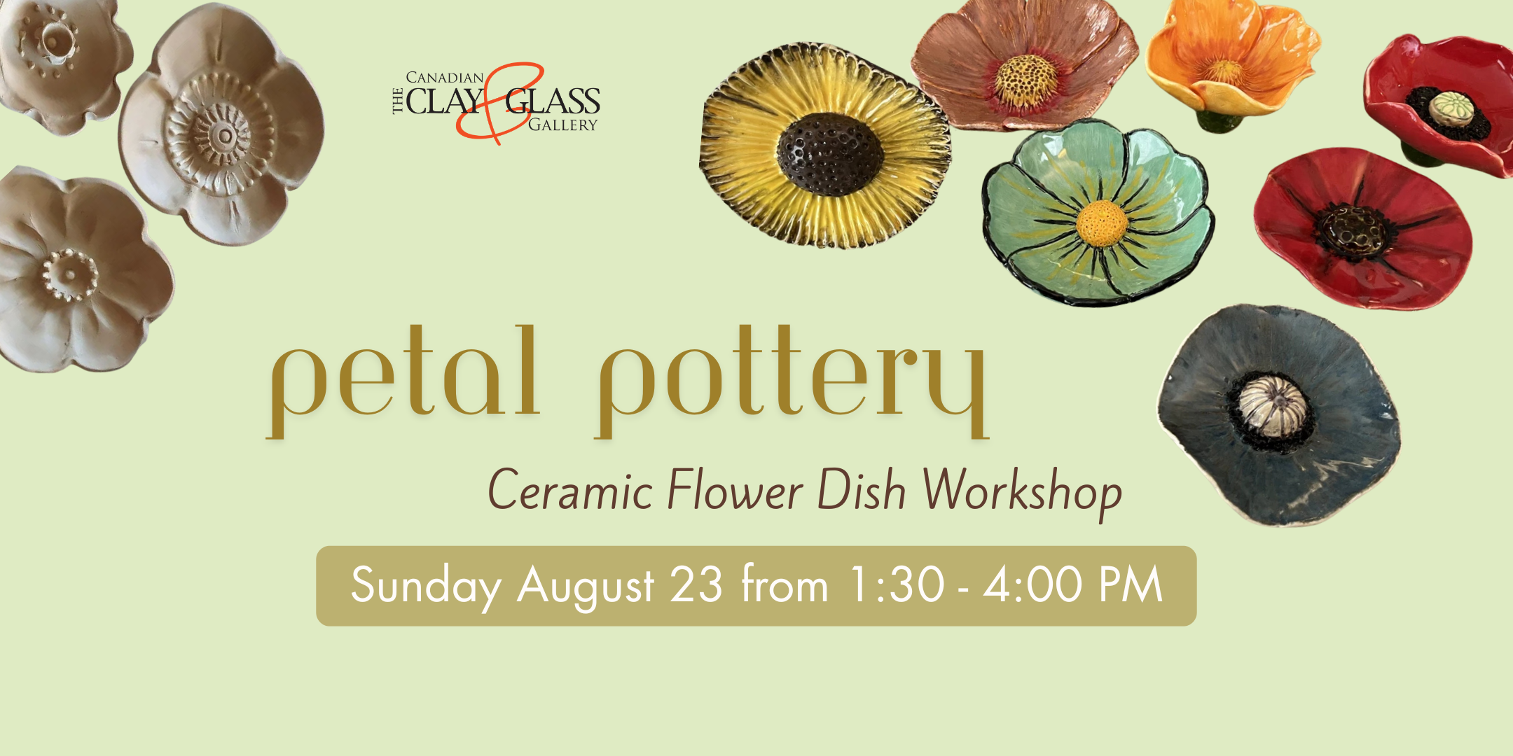 Petal Pottery: Ceramic Flower Dish Workshop