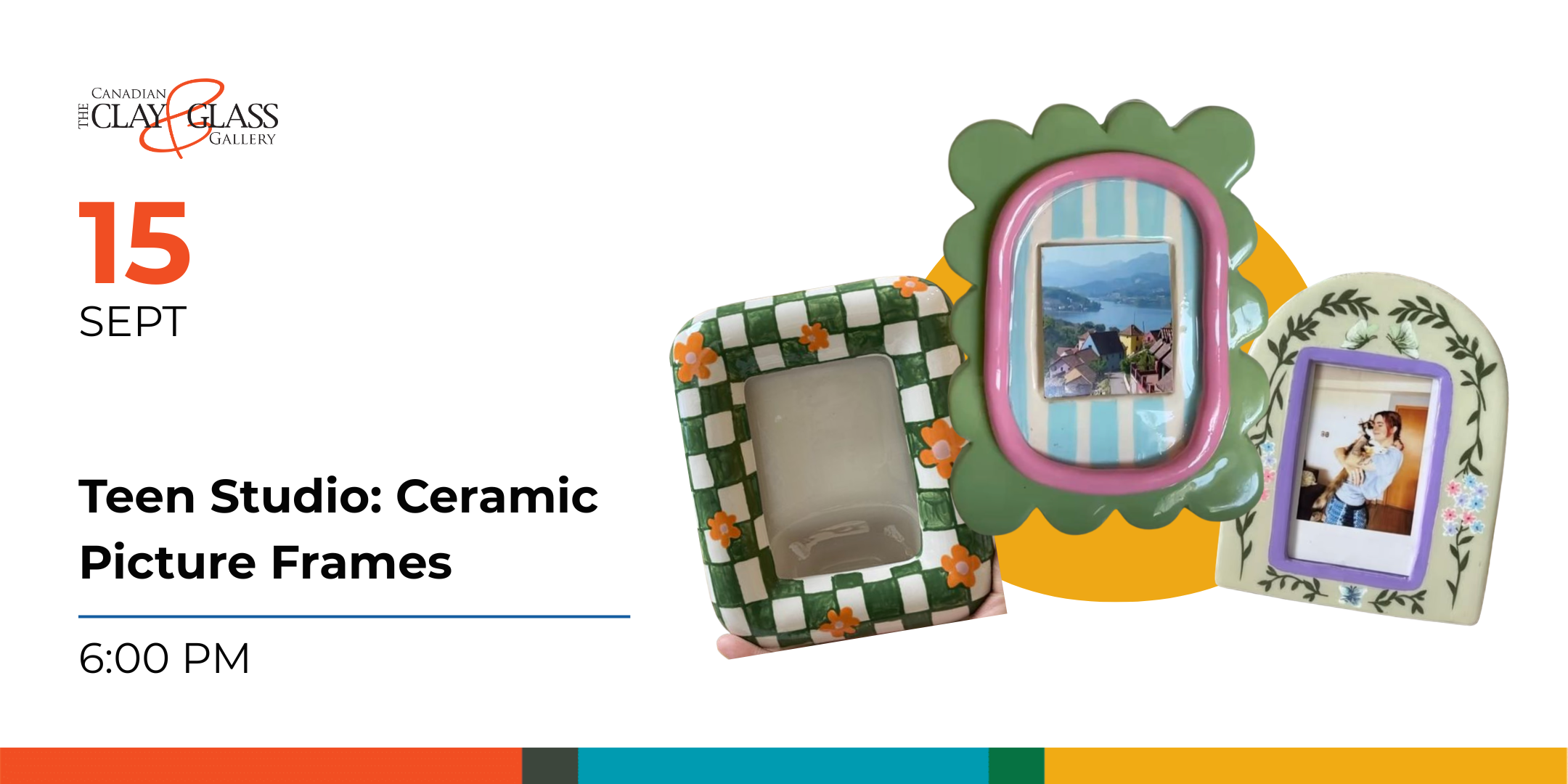 Teen Studio: Ceramic Picture Frame Workshop