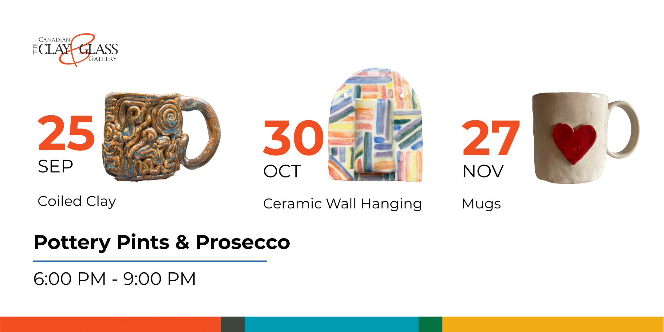 Pottery, Pints & Prosecco: COILED CLAY